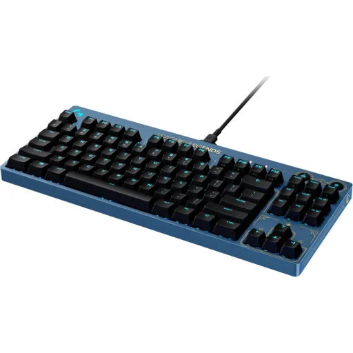 Imagen 2 de Teclado Gamer Alámbrico Logitech pro Gaming Keyboard League of legends 2 