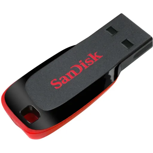 Imagen 4 de Pendrive 16GB SanDisk Cruzer Blade USB tipo-A v2.0 Color Negro y Rojo