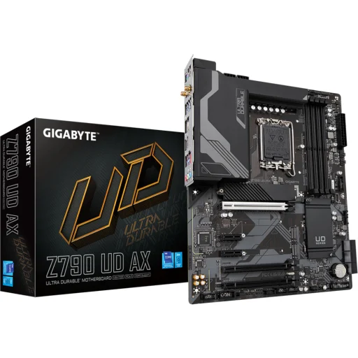 Imagen 5 de Tarjeta Madre Gigabyte Z790 UD AX LGA1700 14°G 4*DDR5 3*M.2 WiFi DP HDMI USB-C