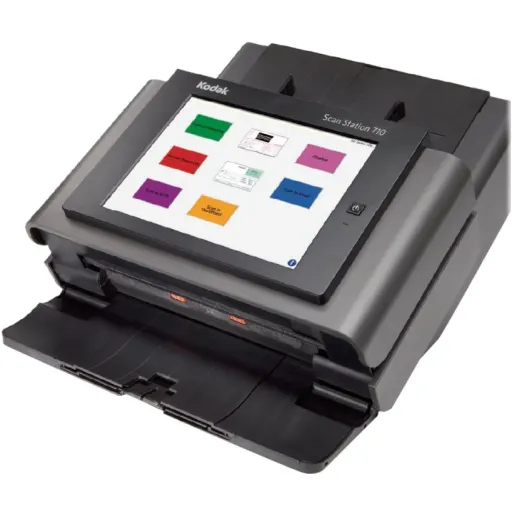 Imagen 5 de Kodak Scan Station 710 - Escáner de documentos - CCD dual - a dos caras - 215 x 863 mm - 600 ppp x 600 ppp - hasta 70 ppm (mono) / hasta 70 ppm (color) - Alimentador automático de documentos (ADF) (75 hojas) - hasta 6000 exploraciones por día - Gigabit LAN