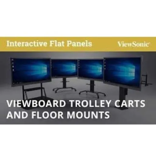Imagen 5 de Soporte Móvil para Pantallas ViewSonic VB-STND-001 Tipo carro