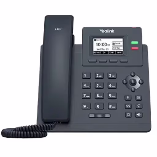 Imagen 0 de Teléfono Yealink SIP-T31P IP Básico con 2 Líneas de Voz y HD Soporte PoE LCD 2.3