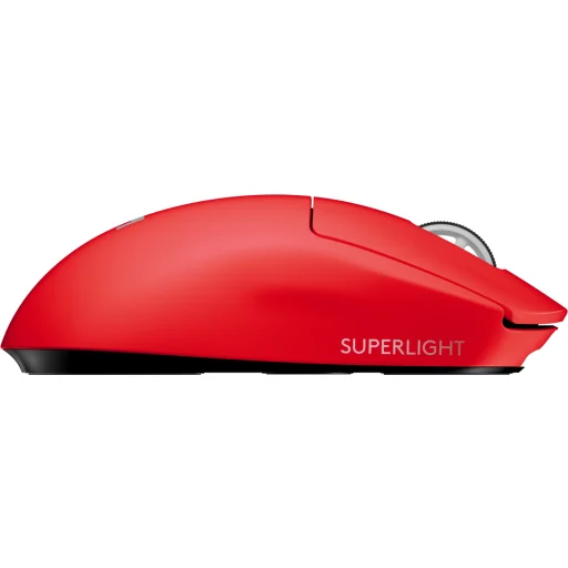 Imagen 3 de Mouse Gamer Inalámbrico Logitech Pro X SuperLight Óptico 25600DPI 5 Btns RF Rojo