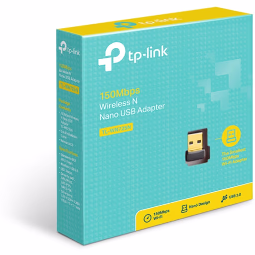 Imagen 3 de Adaptador Inalámbrico TP-Link USB nano v2.0 Velocidad Inalámbrica hasta 150Mbps