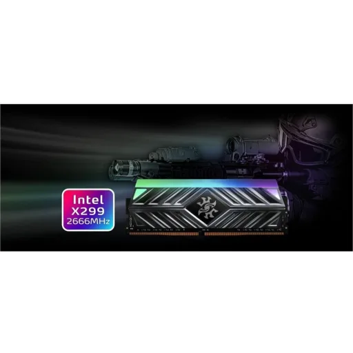 Imagen 9 de Memoria RAM 8GB DDR4 3200MHz DIMM CL16 Non-ECC 1.35v 288p ADATA XPG TungstenGrey