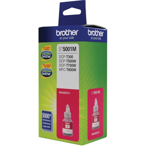 Imagen 1 de Botella de Tinta Brother BT5001M Magenta DCP-T300/T310/T500/T510 5000Pág 41.8ml