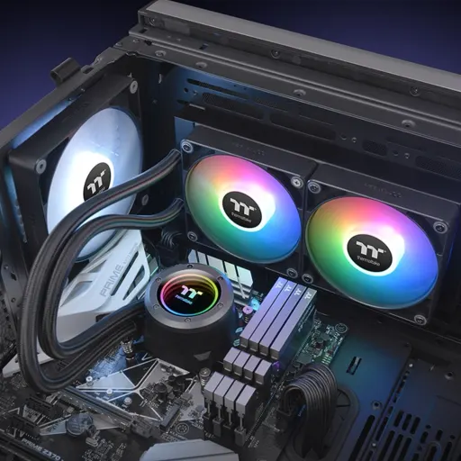 Imagen 4 de Refrigeración Líquida CPU Thermaltake TH240 V2 ARGB Sync, 240mm Intel/AMD Negro