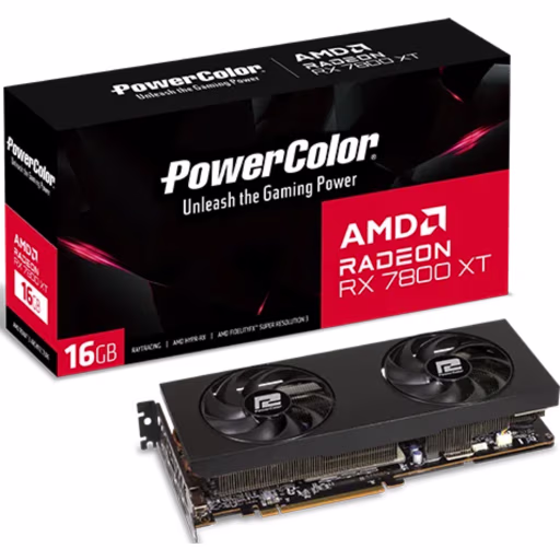 Imagen 0 de PowerColor Radeon RX 7800 XT 16GB [RX7800XT 16G-P]
