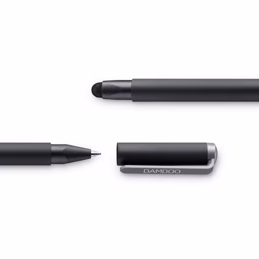 Imagen 1 de Lapiz Digital Wacom Bamboo Duo Stylus (4th Gen, Black) 2-in-1, Stylus & Pen