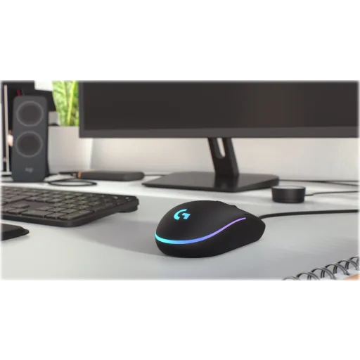 Imagen 7 de Mouse Gamer Alámbrico Logitech G203 RGB 6 Botones 8000dpi Programables USB Negro