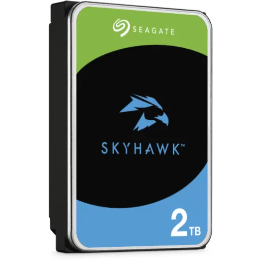 Imagen 2 de Disco Duro Seagate SkyHawk 2TB 3.5" 5400RPM SATA III 6Gb/s 256MB p/DVR NVR