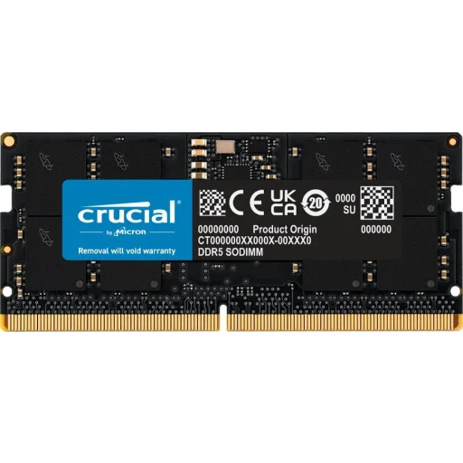 Imagen 0 de Memoria RAM 16GB DDR5 5200MHz SO-DIMM CL42 Non ECC 1.1v 262p - Crucial