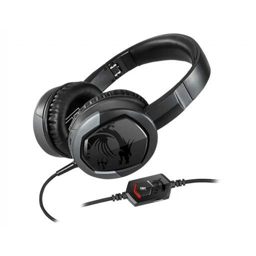 Imagen 4 de Audífonos MSI IMMERSE GH30 V2 Micrófono extraible Jack 3.5mm Cable 1.5mt Negro