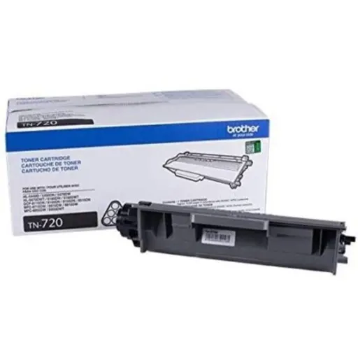 Imagen 7 de Toner Brother TN720 Negro para Impr Laser HL-5470DW/6180DW/8110DN, 3000 Pág     