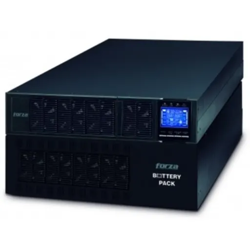 Imagen 0 de UPS Forza 10KVA 10000W Rack 220V 40-70Hz c/banco de bateria LCD USB SNMP RS232