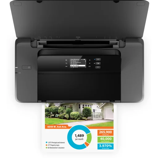 Imagen 9 de Impresora Portátil HP OfficeJet 200 Chorro de Tinta 17 ppm USB 2.0 WIFI A4/Legal