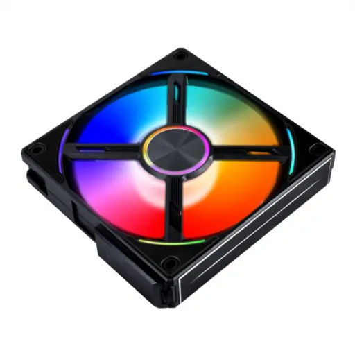 Imagen 0 de Lian Li UNI Fan AL (3-Fan) - Black [AL120-3B]