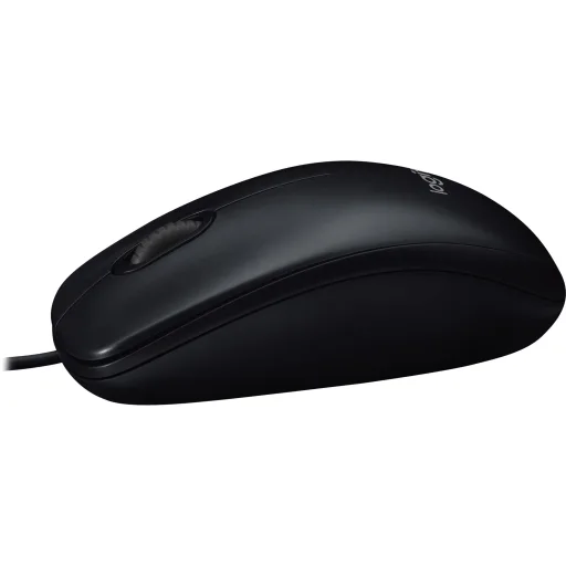 Mouse Alámbrico Logitech M100 Óptico 1000dpi 3 Botones USB Color negro