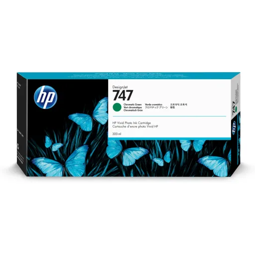 Imagen 1 de TINTA HP 747 300 ML CHROMATIC VERDE