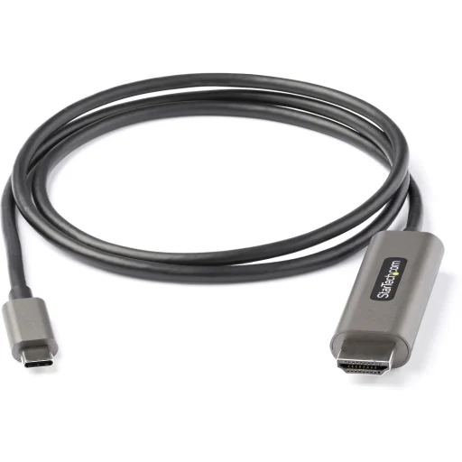 Imagen 3 de Cable Adaptador USB-C a HDMI 2.0b 4K UHD 60Hz HDR10 Activo 1mt Gris - StarTech