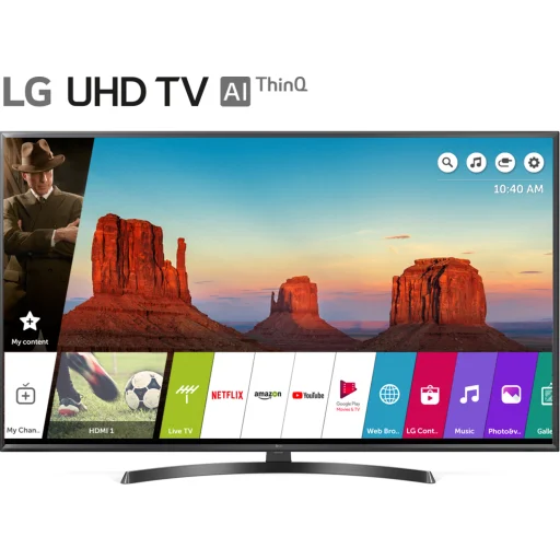 SmartTV UHD 4K de 65'' LG 65UK6350PSC