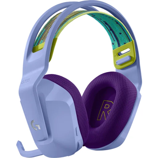 Imagen 2 de Logitech G733 LIGHTSPEED Wireless RGB Gaming Headset LILAC