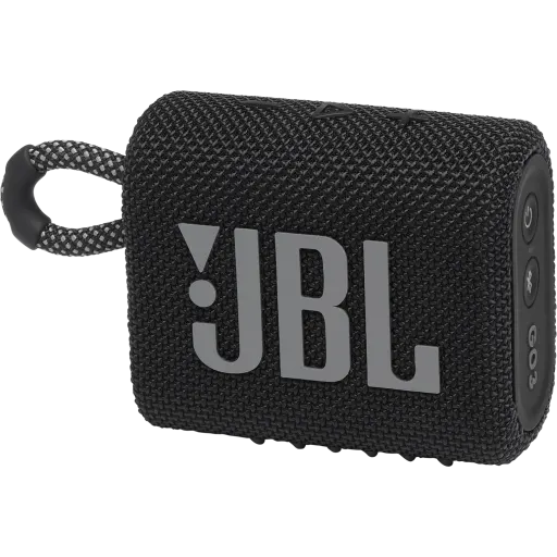 Imagen 1 de Parlante Portátil Inalámbrico JBL Go 3, 4.2W RMS Bluetooth waterproof Negro