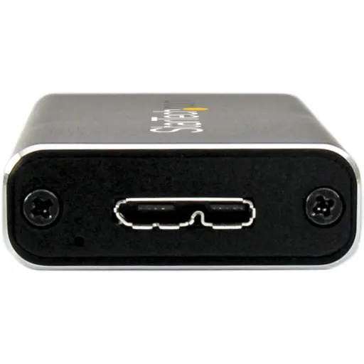 Imagen 4 de Cofre Porta SSD mSATA StarTech USB 3.1 (10Gbps) de aluminio Color Negro