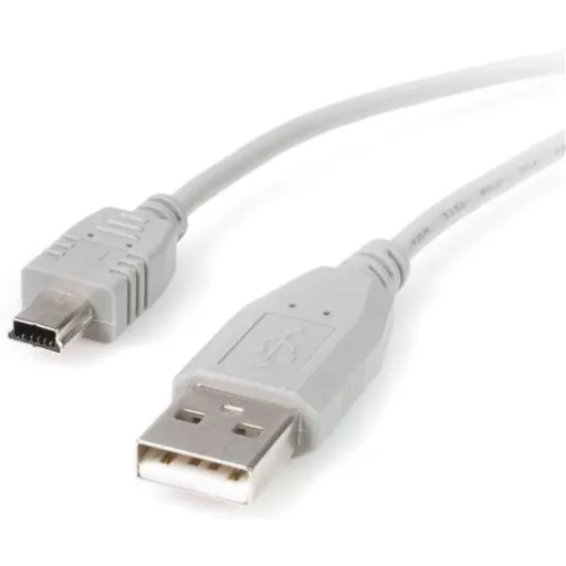 Imagen 0 de Cable de Transferencia de Datos USB-A Macho a Mini USB-B Macho Longitud 1.83 m.