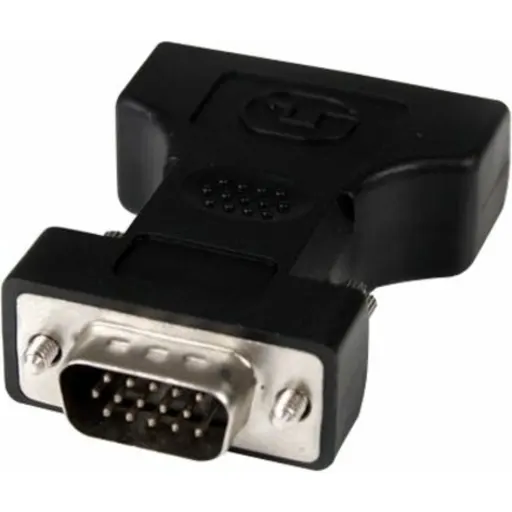 Imagen 1 de Adaptador Conversor DVI-I Hembra a VGA Macho HD15 Color Negro - StarTech