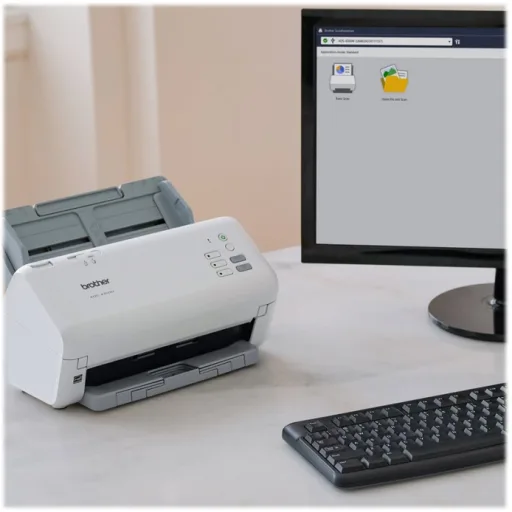 Imagen 9 de Escáner de Escritorio Brother ADS-4300N, Prof 600ppp 80ppm Doble Cara LAN USB2.0