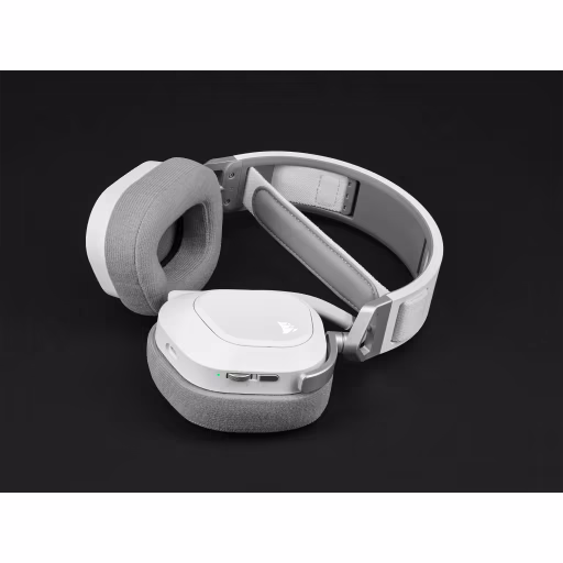 Imagen 10 de CORSAIR Gaming HS80 RGB - Auricular - tamano completo - 2,4 GHz - inalambrico - 