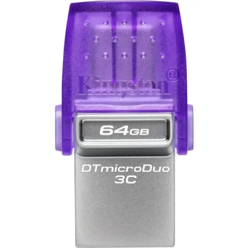 Imagen 2 de Pendrive 64GB Kingston DataTraveler microDuo 3C dual USB-A/USB-C Lec200MB/s