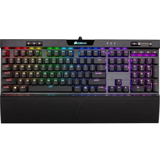 Imagen 0 de Teclado Gamer Alámbrico Corsair K70 MK2 RGB Mencanico LowProf Speed USB Negro