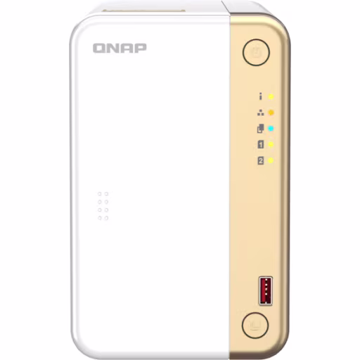 Imagen 8 de NAS QNAP TS-262, Celeron N4505 RAM hasta 4GB LAN 2*USB2.0 2*USB3.2 Torre