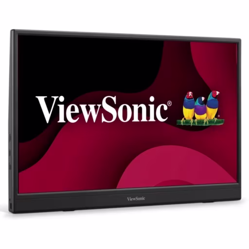 Imagen 2 de ViewSonic 15.6" Monitor portátil 1080p IPS con USB-C y mini HDMI | VA1653