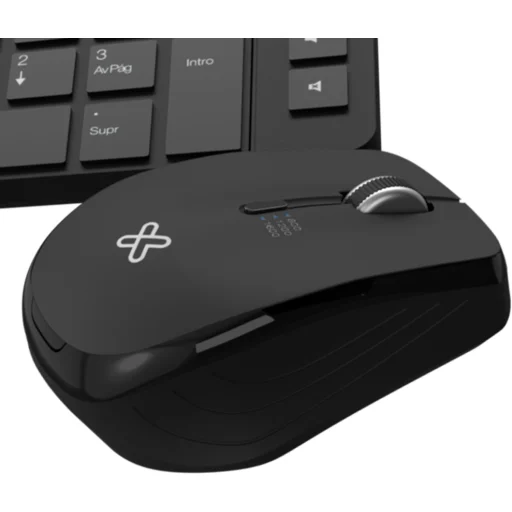 KLIPX COMBO TECLADO + MOUSE INALAMBRICO 2,4GHZ ESPAÑOL (KCK