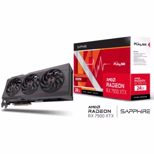Imagen 0 de Sapphire PULSE AMD Radeon RX 7900 XTX Gaming OC 24GB [11322-02-20G]