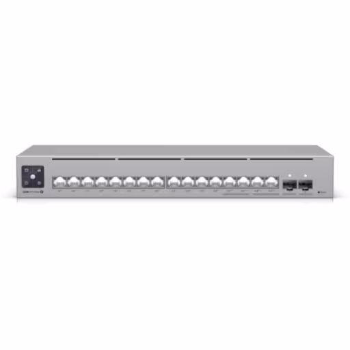 Imagen 0 de Switch Ubiquiti 12-1000 4-2500 POE++ 180W-TOT 2-SFP+10G REQ-UNIFI SWITCH L3