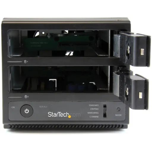 Imagen 3 de Cofre USB 3.0 StarTech 2 Bahías 3.5 SATA III Hot Swap con UASP eSATA 