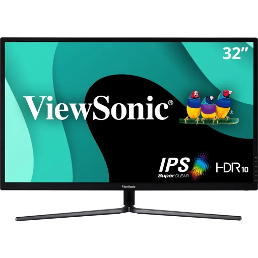 Imagen 1 de Monitor ViewSonic WQHD 32" 2560x1440 LED IPS HDMI DP VGA USB con Base