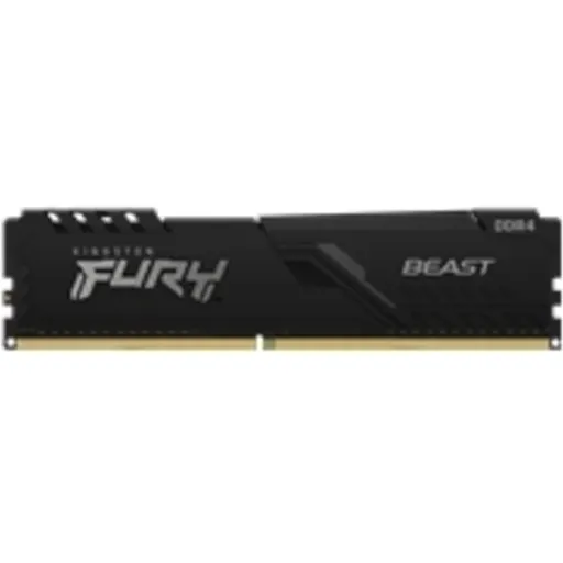 Imagen 0 de Memoria RAM 4GB DDR4 3200MHz DIMM CL16 Non-ECC 1.35V 288p - KingstonFuryBeast Bl