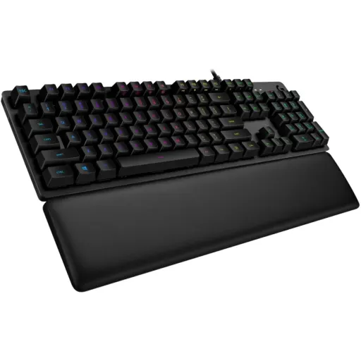 Imagen 2 de Logitech Gaming G513 - Teclado - con retroiluminación - USB - inglés - interruptor: Romer-G táctil - carbón