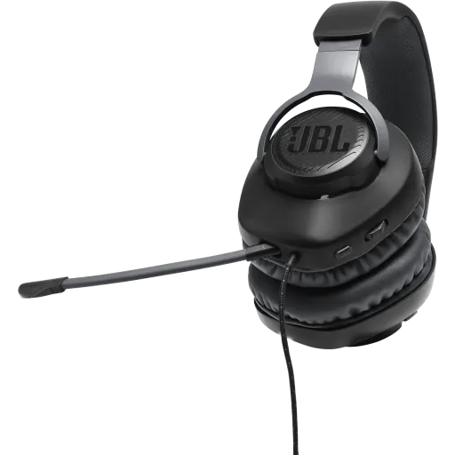 Imagen 4 de Audífonos Gamer JBL Quantum 100 Over-ear con Micrófono Jack 3.5mm color Negro