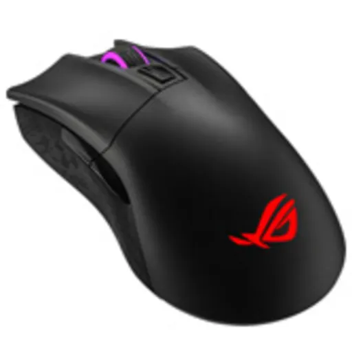 Imagen 0 de ROG - ROG Gladius II Wireless - Mouse - 2.4 GHz - Wireless - Black
