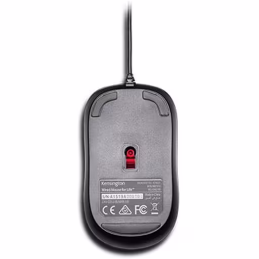 Imagen 5 de Mouse Alámbrico Kesington For Life Óptico 1000dpi 3 Botones USB Negro  