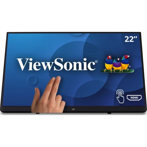 Imagen 2 de Monitor Touch Viewsonic TD2230 FHD 22" 1920x1080 HDMI DisplayPort VGA USB VESA