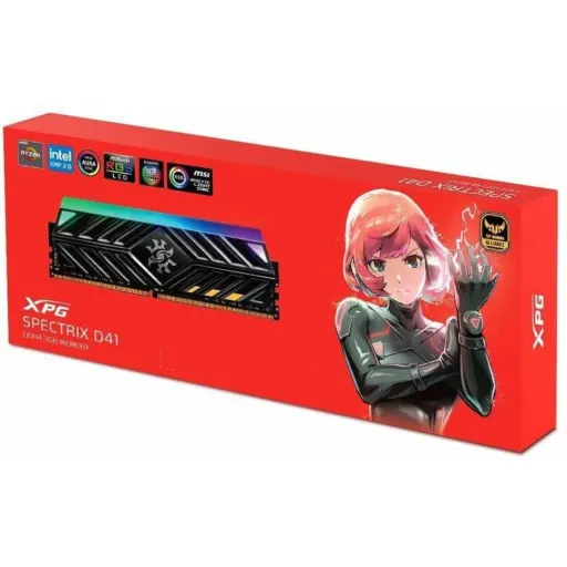 Imagen 6 de Memoria RAM 8GB DDR4 3200MHz DIMM CL16 Non-ECC 1.35v 288p ADATA XPG TungstenGrey