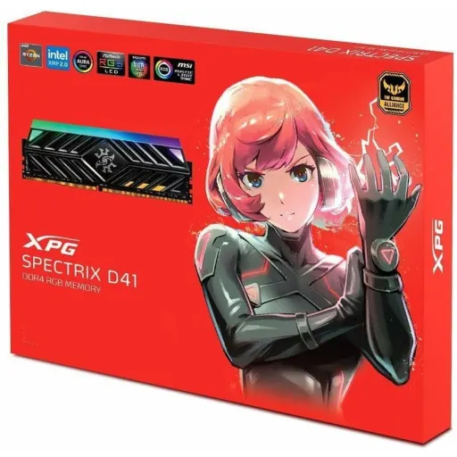 Imagen 5 de Memoria RAM 8GB DDR4 3200MHz DIMM CL16 Non-ECC 1.35v 288p ADATA XPG TungstenGrey