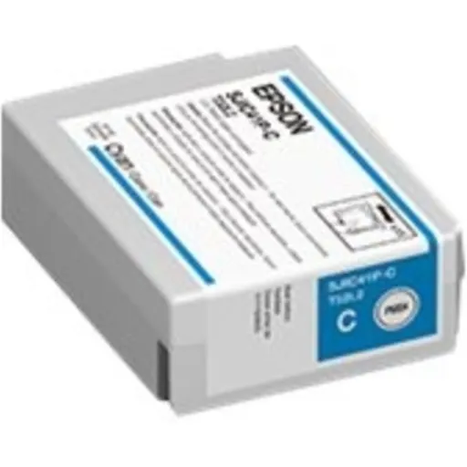 Imagen 1 de Cartridge Epson SJIC41P-C Cyan para Impresora de etiquetas CW-C4000, 50ml